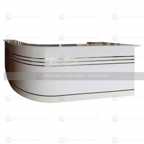 Quầy Lễ Tân Cao QLTCG077 - Quầy Lễ Tân, Quầy Tiếp Tân, Quầy Khách Sạn, Quầy Thu Ngân